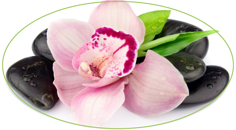 Elegant Orchid Arrangement flower vinyl rug - TenStickers