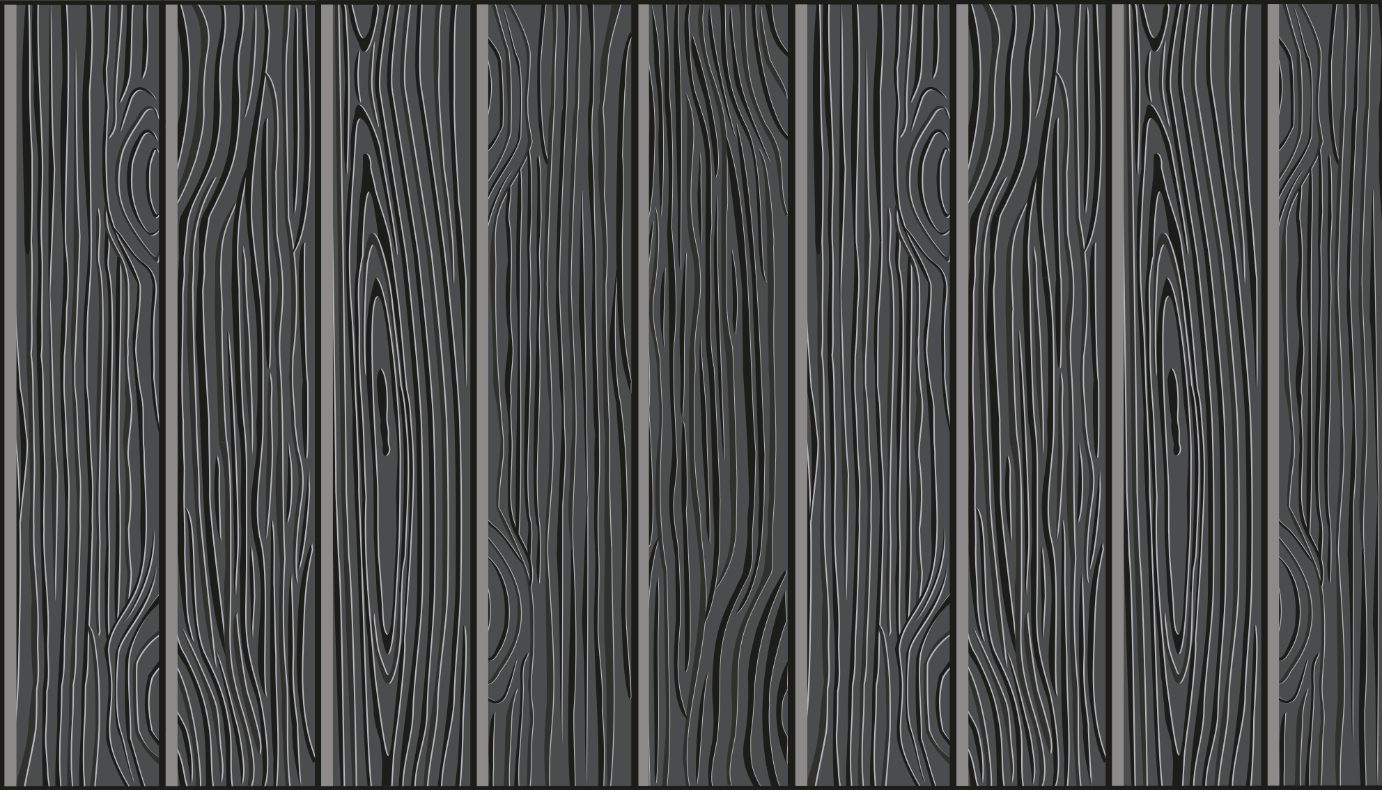 Gray planks floor tile vinyl carpet - TenStickers