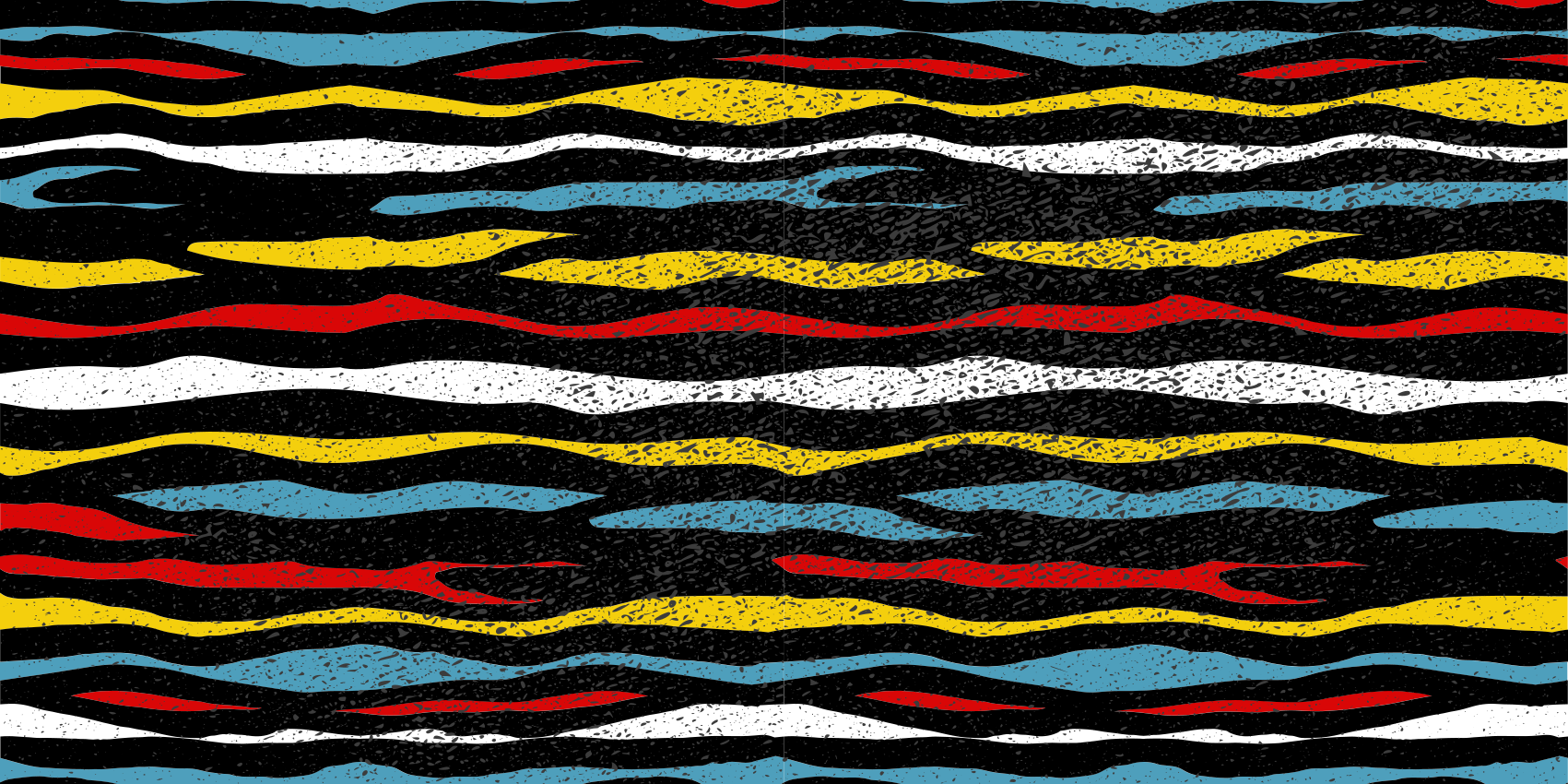 Vintage zebra pattern vintage rug - TenStickers