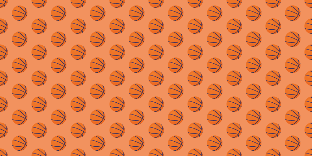 Basketball Concept gaming vinyl rug - TenStickers