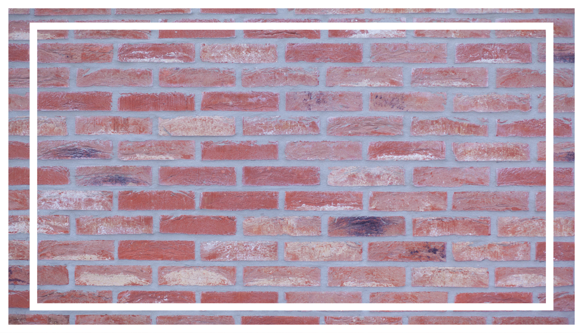 Brick Pattern stone effect vinyl rug - TenStickers