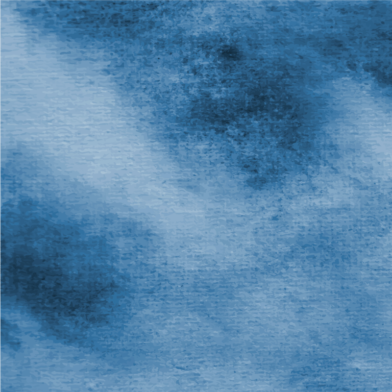 Elegant blue watercolor square vinyl rug - TenStickers