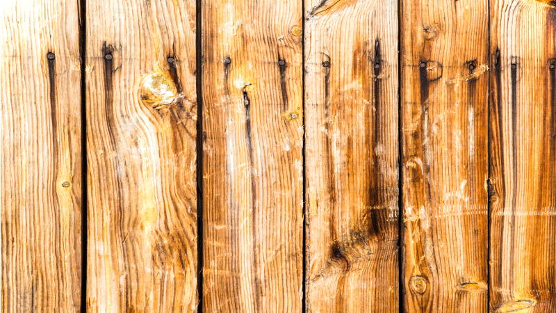 Rustic classic planks wood vinyl rug - TenStickers