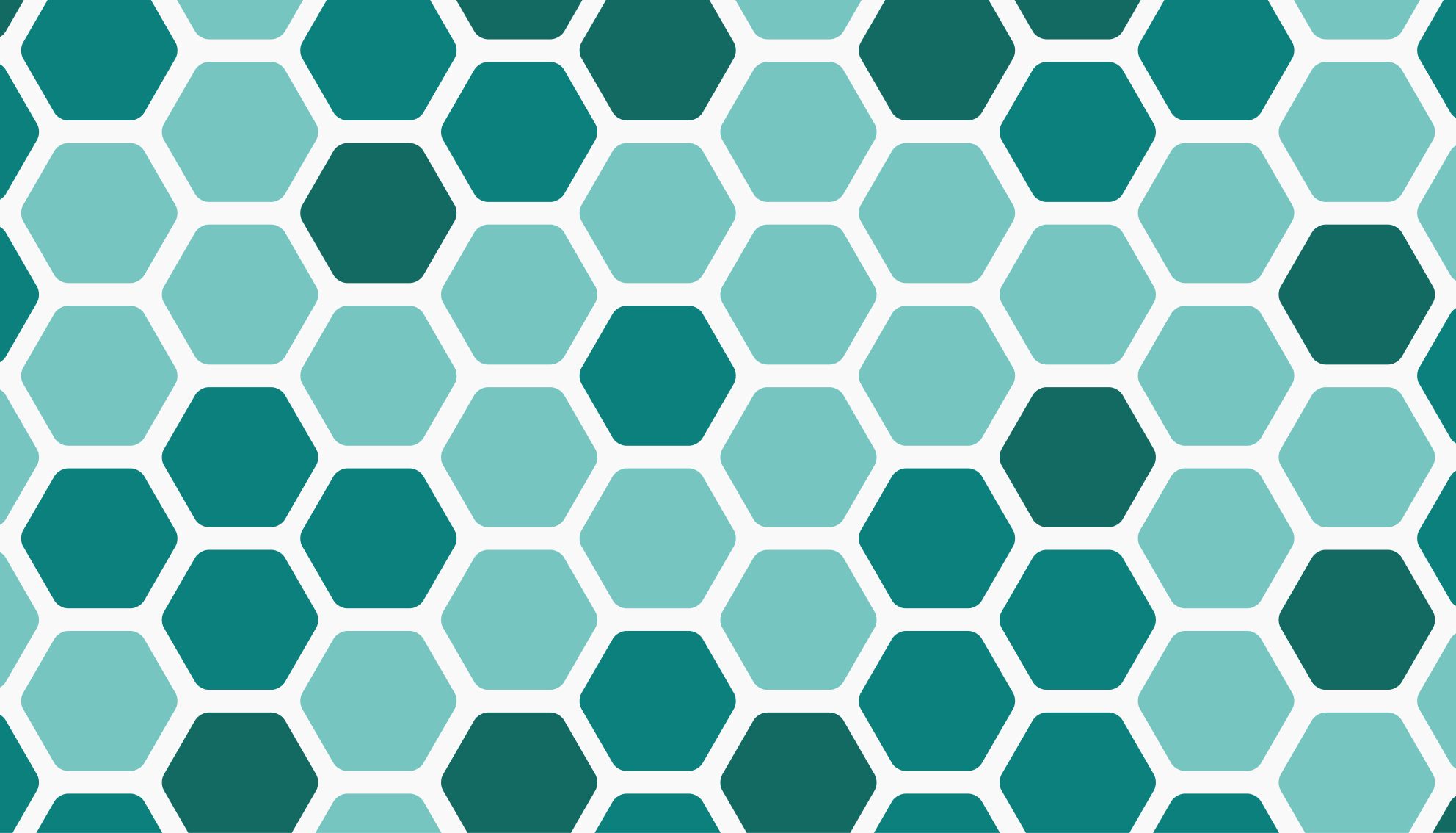 Green honeycomb motif geometric vinyl rug - TenStickers