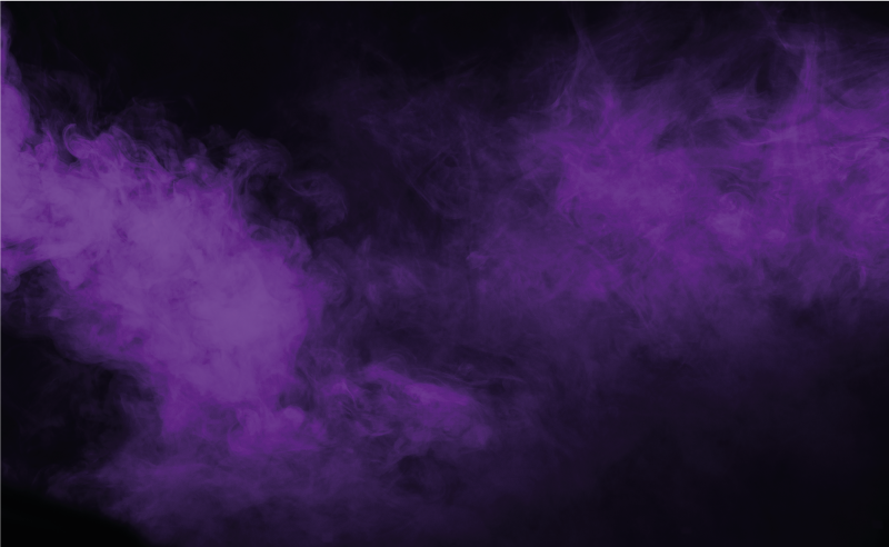 Violet smoke background bedroom rug - TenStickers