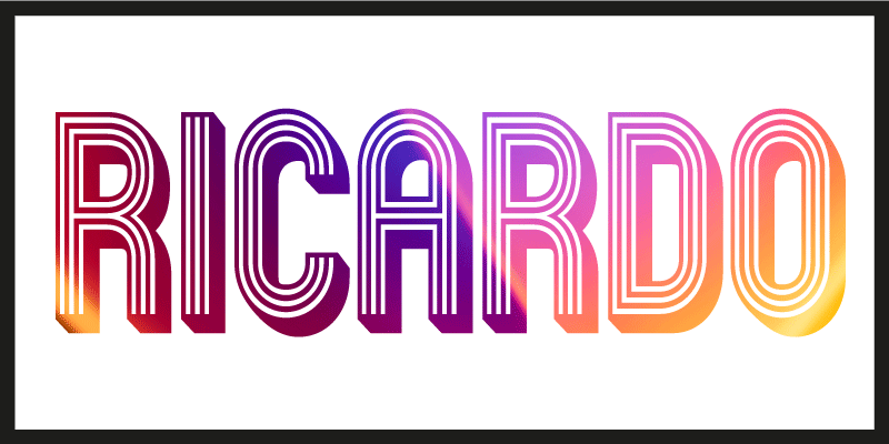 Custom Name neon teenager vinyl rug - TenStickers