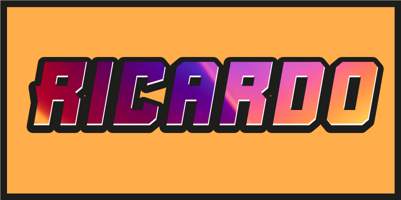 Custom textured name teenager vinyl rug - TenStickers