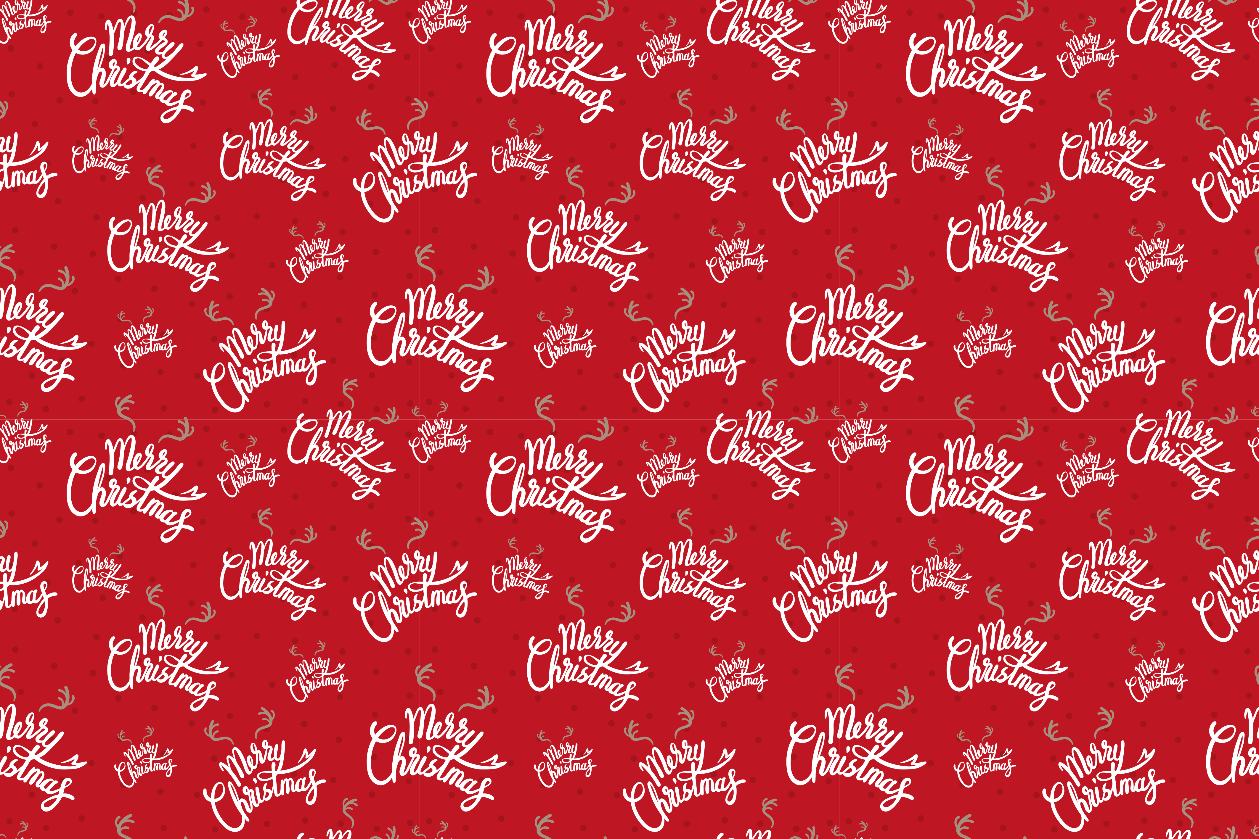 Merry christmas reindeer Christmas vinyl rug - TenStickers