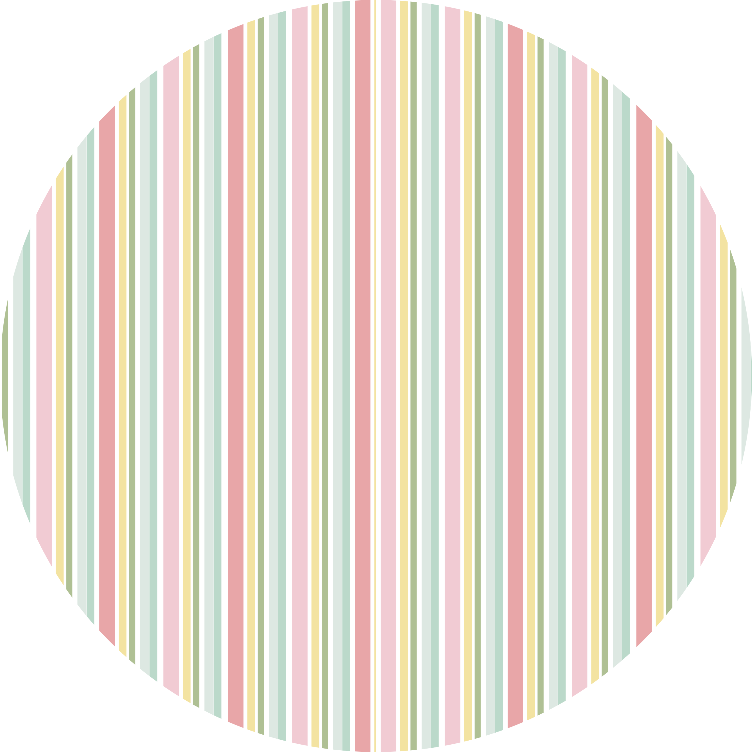 Vibrant stripes vinyl rug - TenStickers