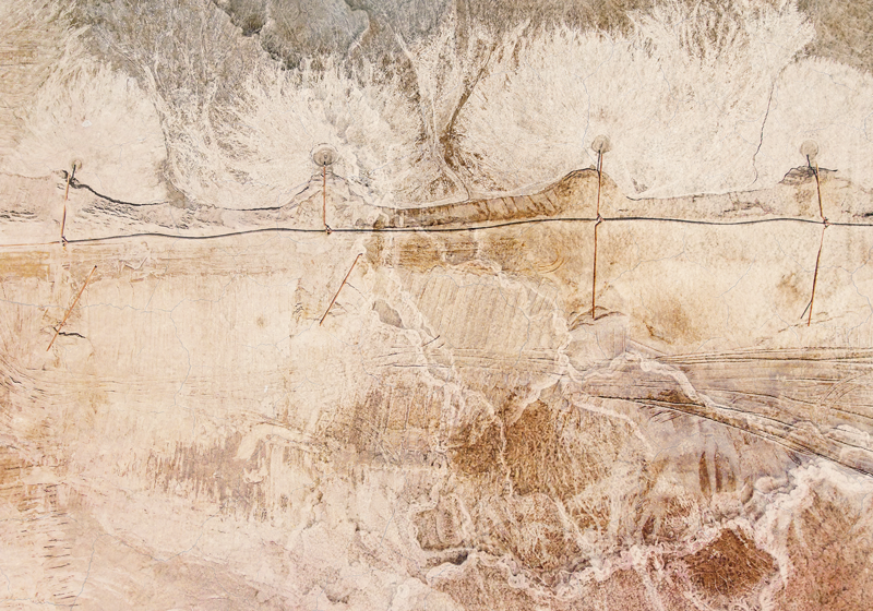 Natural textures earthy tones texture carpet - TenStickers