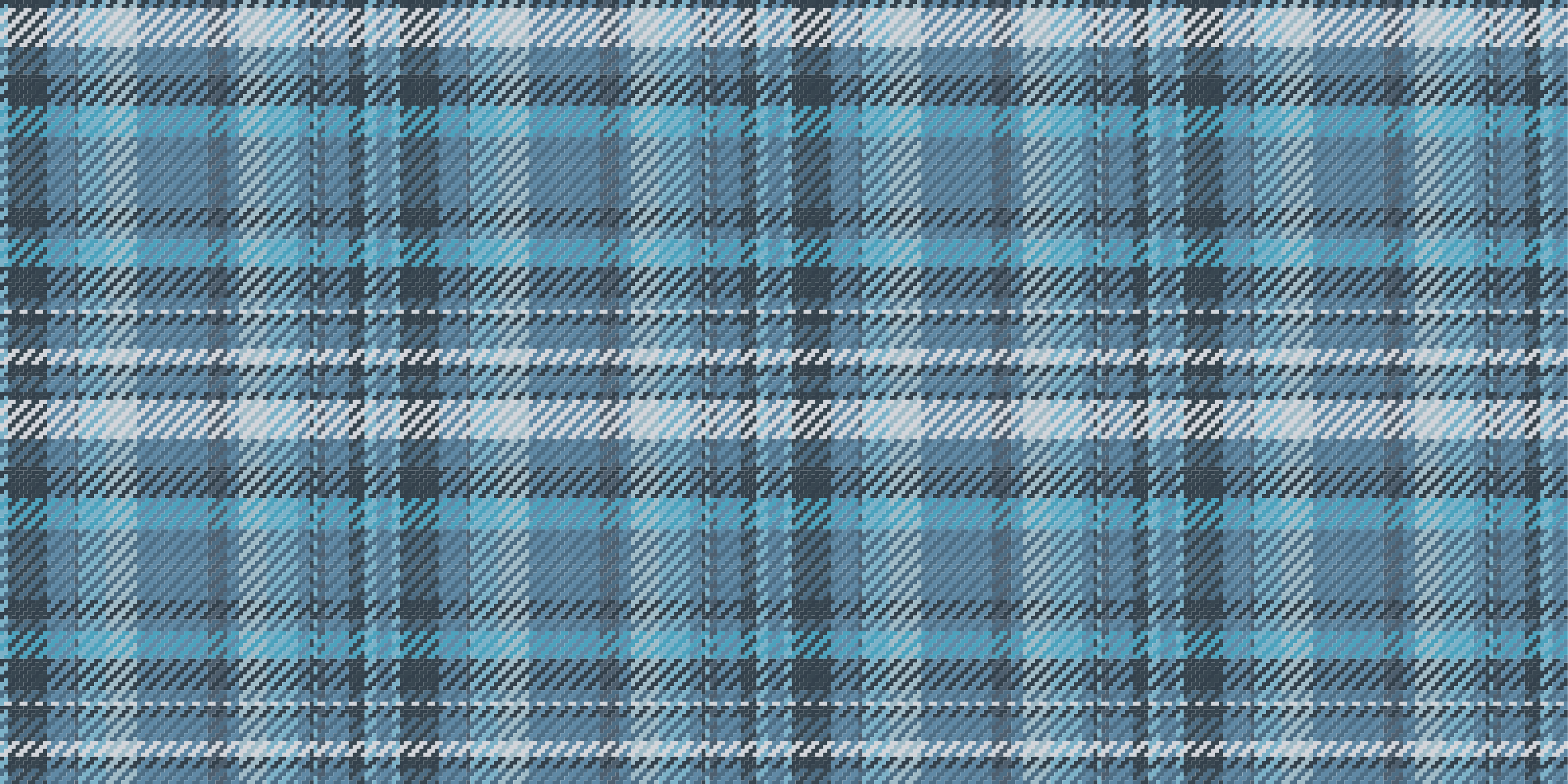 Plaid Patterned Blue stripes vinyl rug - TenStickers