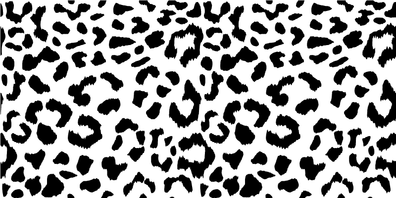 Leopard simple animal print animal print rug - TenStickers