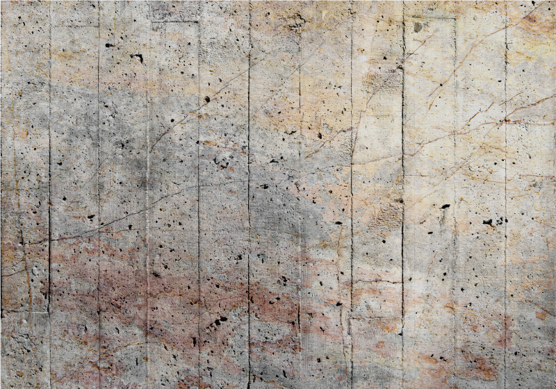 Old industrial concrete colors modern rug - TenStickers