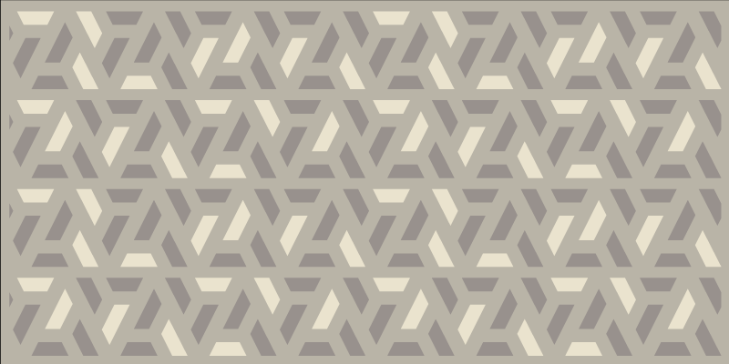 Abstract Herringbone geometric vinyl rug - TenStickers