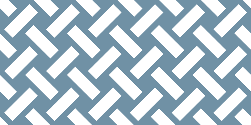 Contrasting Chevron geometric vinyl rug - TenStickers