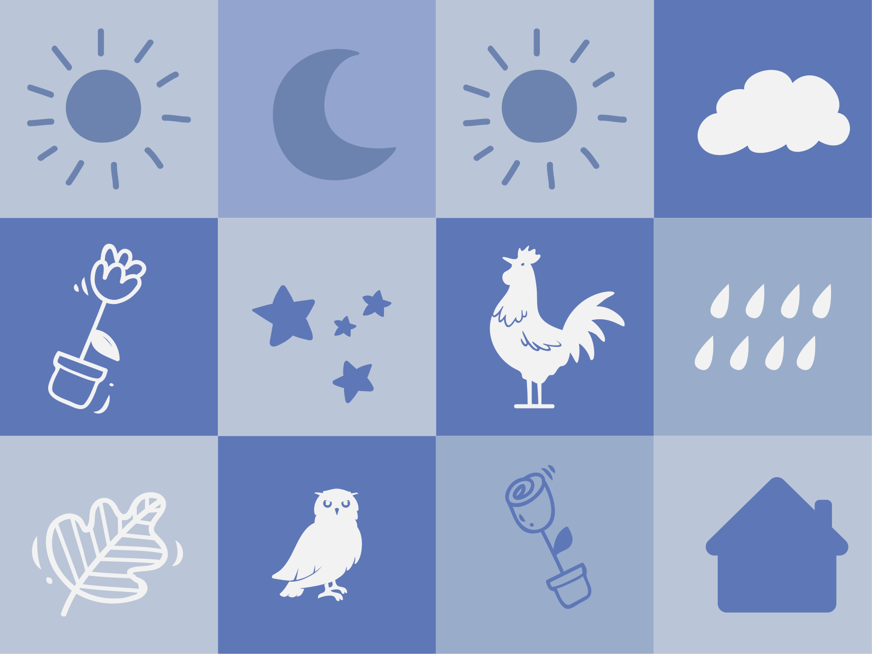 Nursery Checkerboard playroom vinyl rug - TenStickers