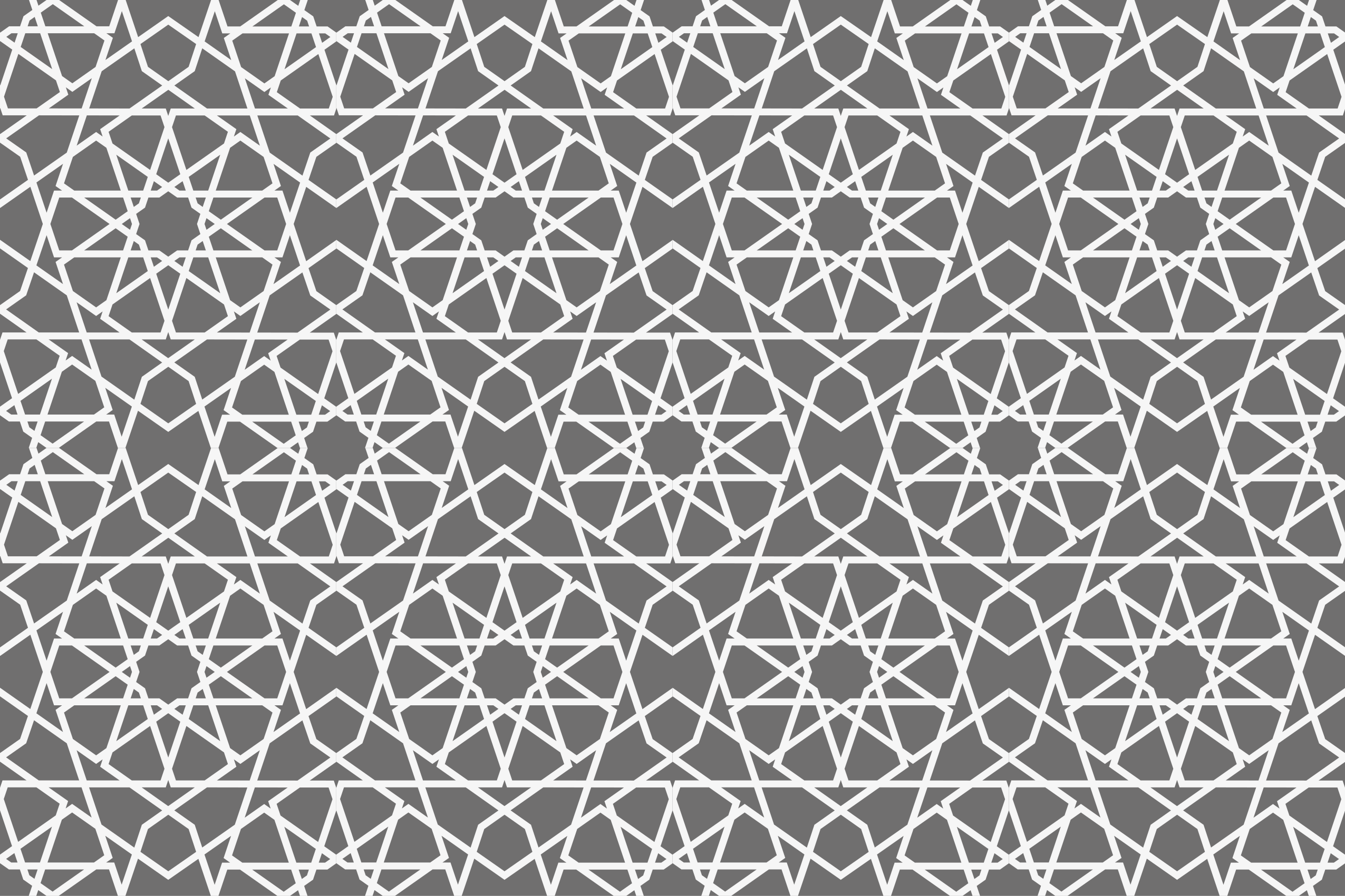 Gray Arabian style tile vinyl carpet - TenStickers