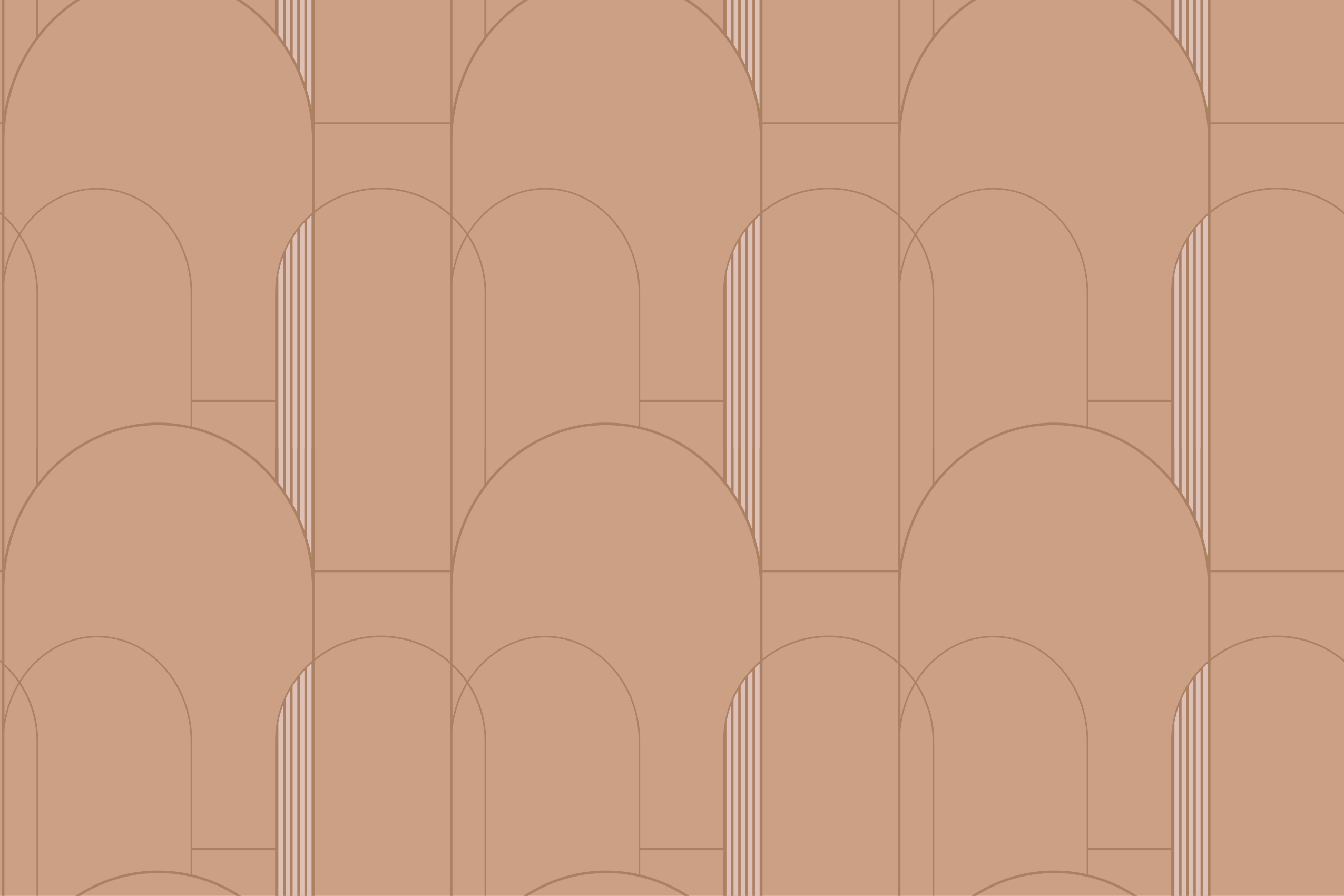 Arch Pattern Surface stripes vinyl rug - TenStickers