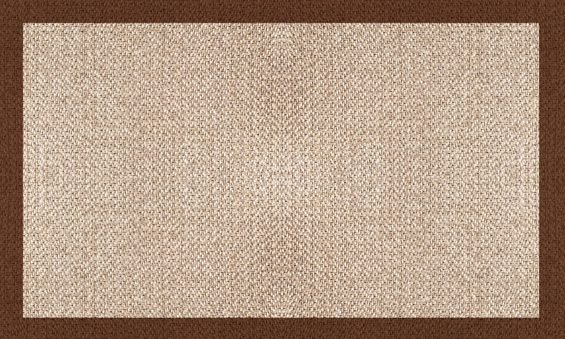 Rattan effect vinyl wood flooring carpet - TenStickers