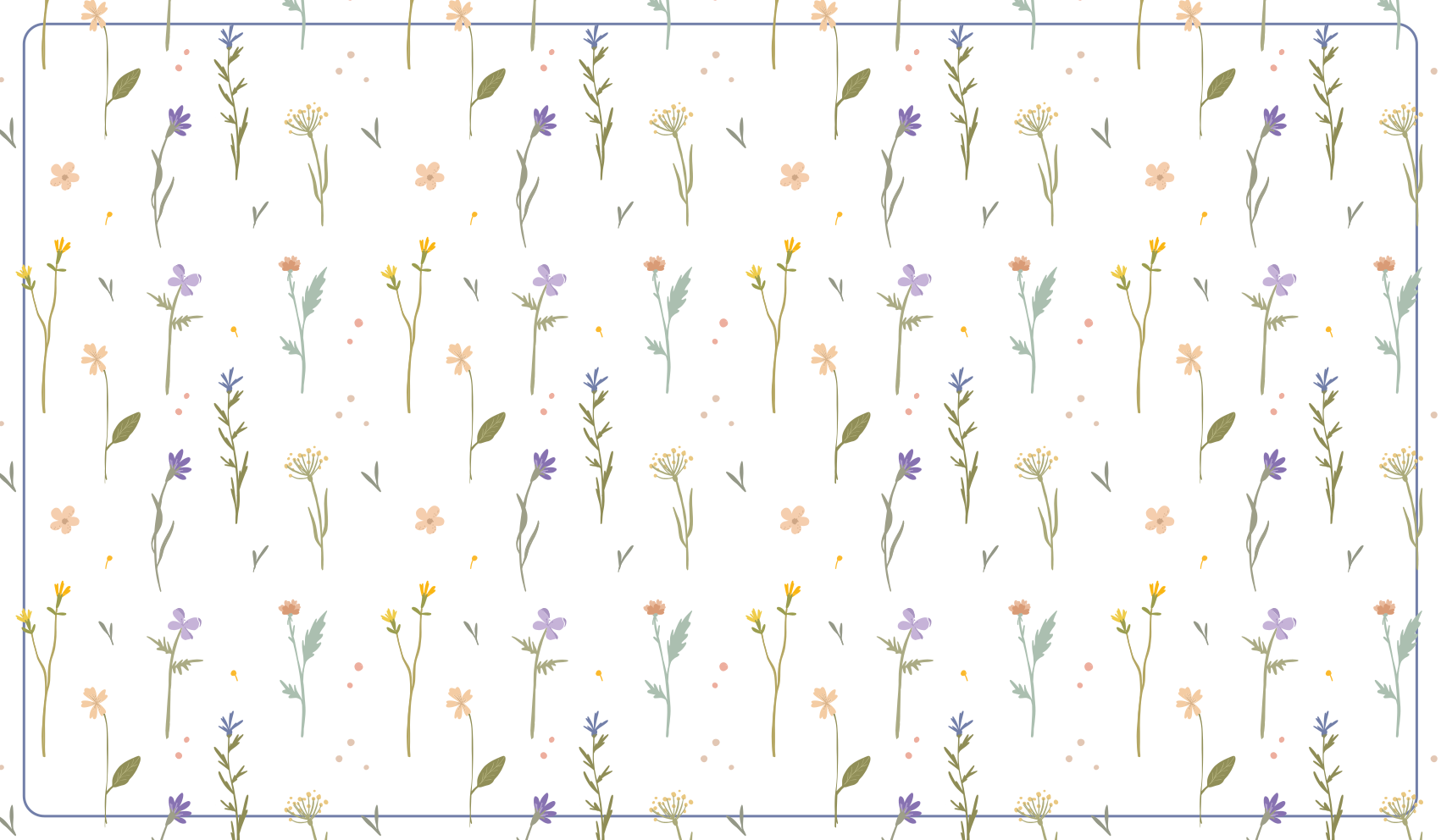 Spring twigs branches nature rug - TenStickers