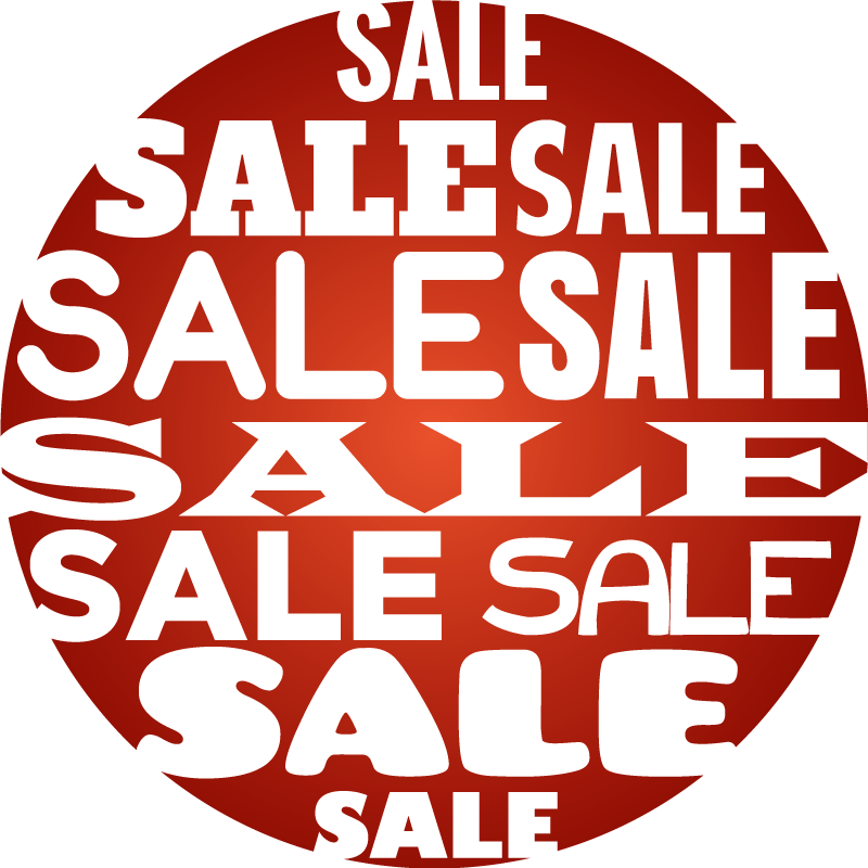 Circular shape sales red carpet - TenStickers