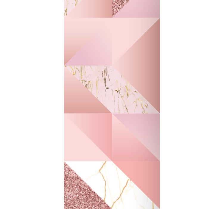Matte pink texture marble wallpaper - TenStickers