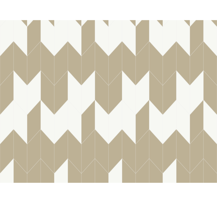 Chevron Shape Design geometric wallpaper - TenStickers