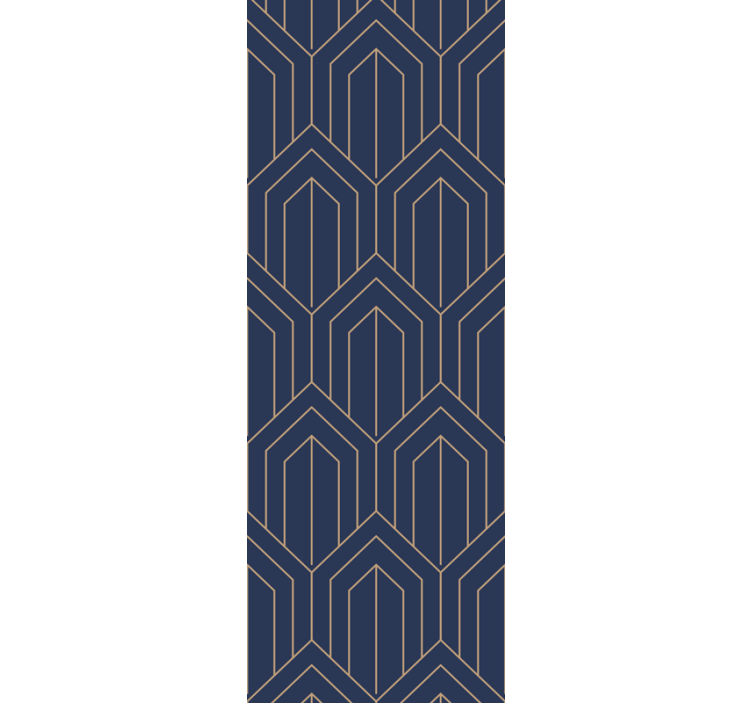 Stylish Shape Patterns geometric wallpaper - TenStickers