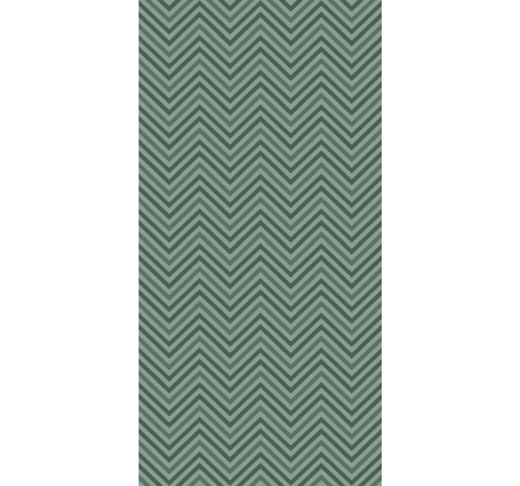 Chevron Zigzag Texture geometric wallpaper - TenStickers