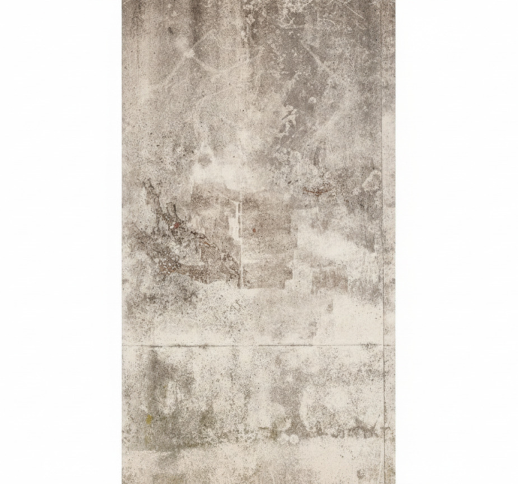 Living room wallpaper weathered plaster finish - TenStickers