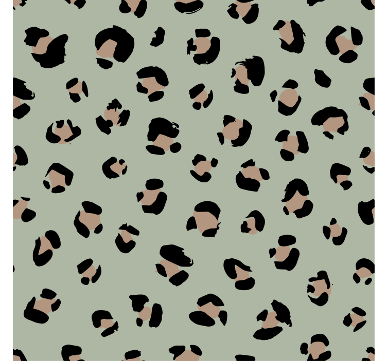 Animal wallpaper leopard spot skin design - TenStickers