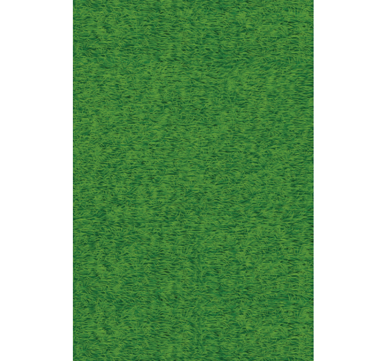 Nature wallpaper green realistic grass design - TenStickers