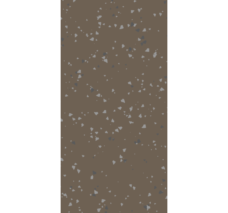 Textured wallpaper in brown and grey terrazzo - TenStickers