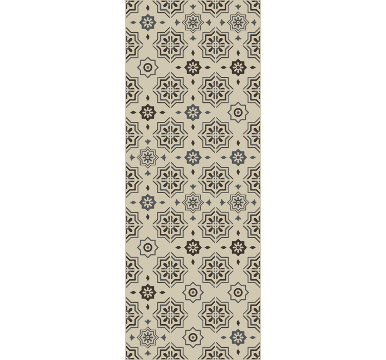 Tile wallpaper with patterned design - TenStickers