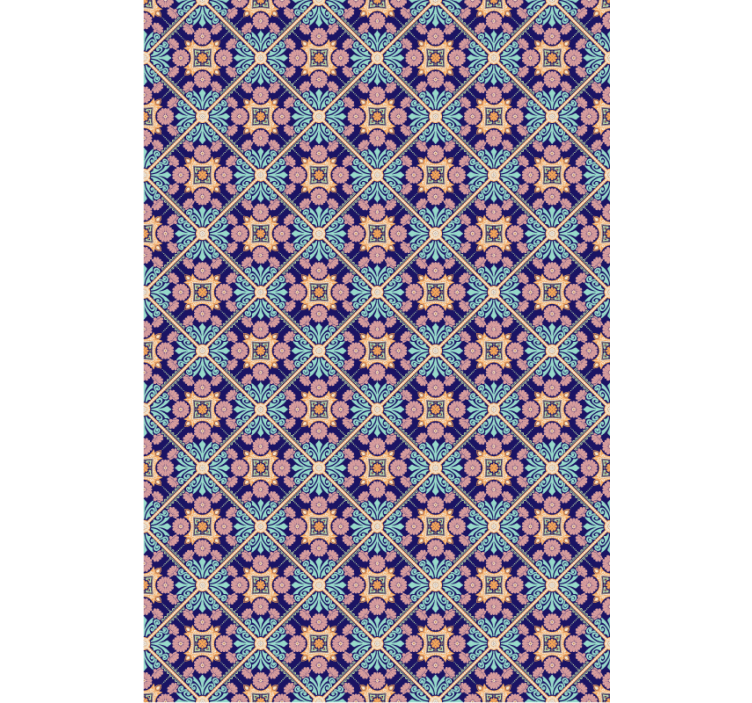 Tile wallpaper mediterranean style design - TenStickers