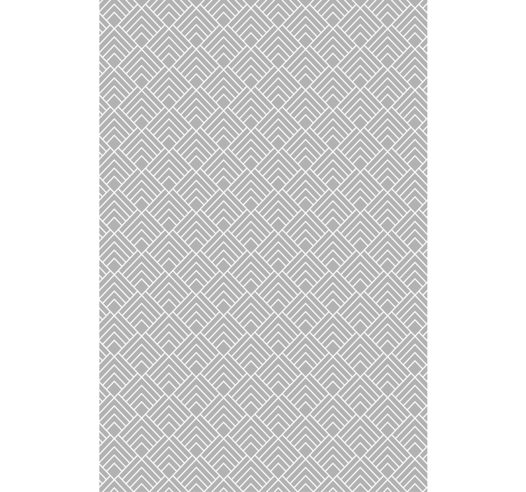 Scandinavian wallpaper light grey zig zag lines - TenStickers