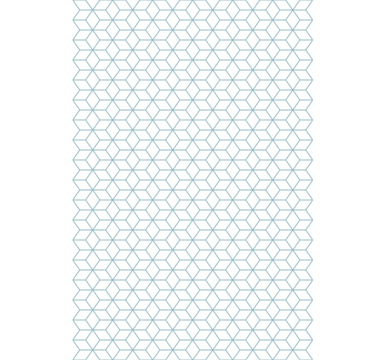Scandinavian wallpaper white with light blue lines - TenStickers