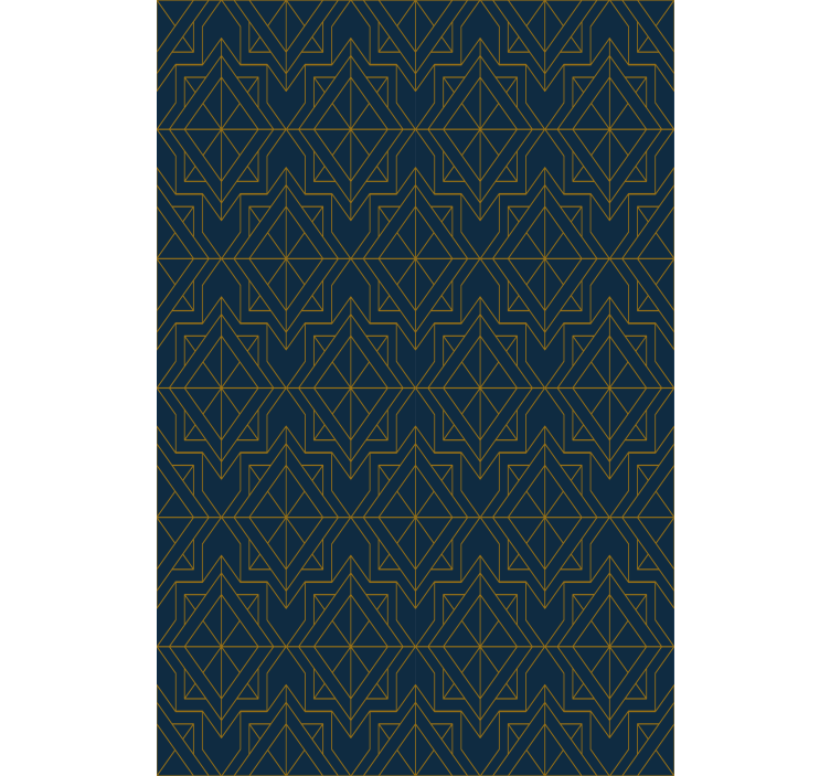 Modern wallpaper geometric pattern design - TenStickers