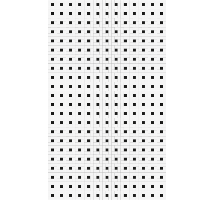 Kitchen wallpaper small square modern tile - TenStickers