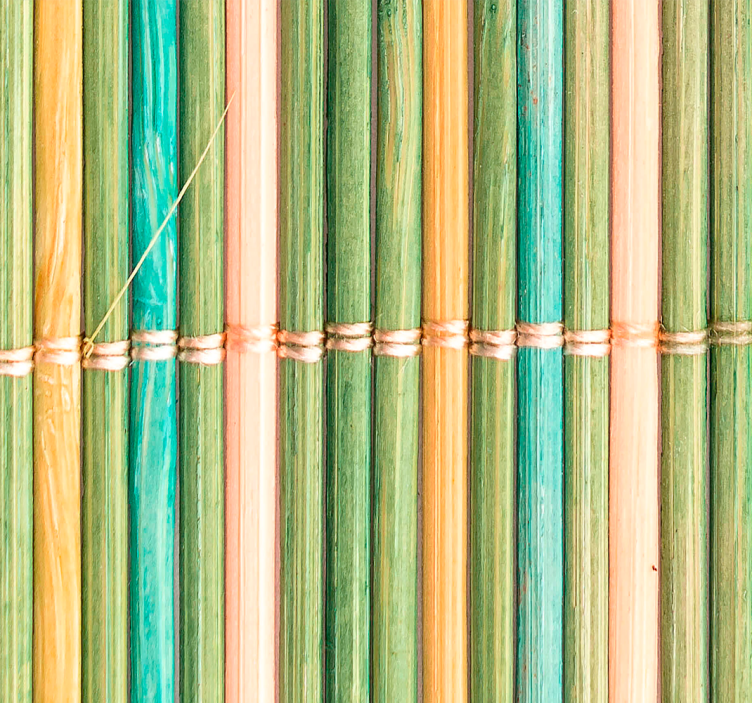 Wood Texture Wallpaper thin bamboo - TenStickers