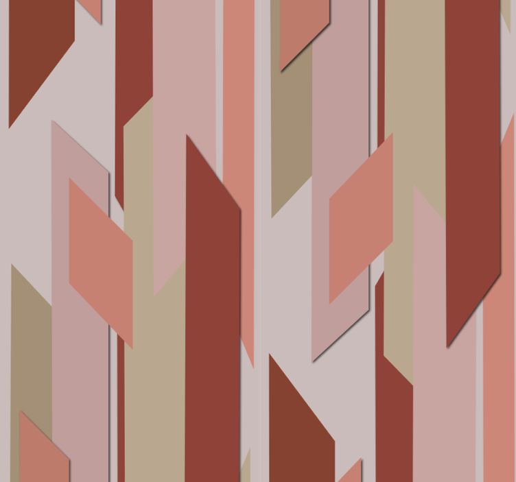 Abstract Geometrical geometric wallpaper - TenStickers