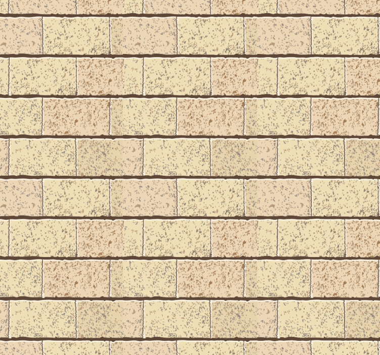 Sand Vision Brick Wallpaper - TenStickers