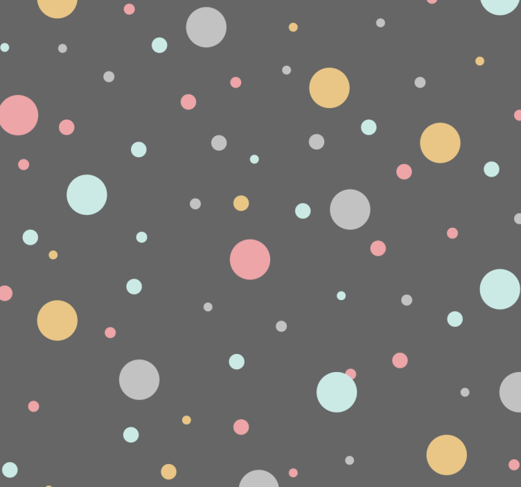 Polka Dot Decor dot wallpaper - TenStickers