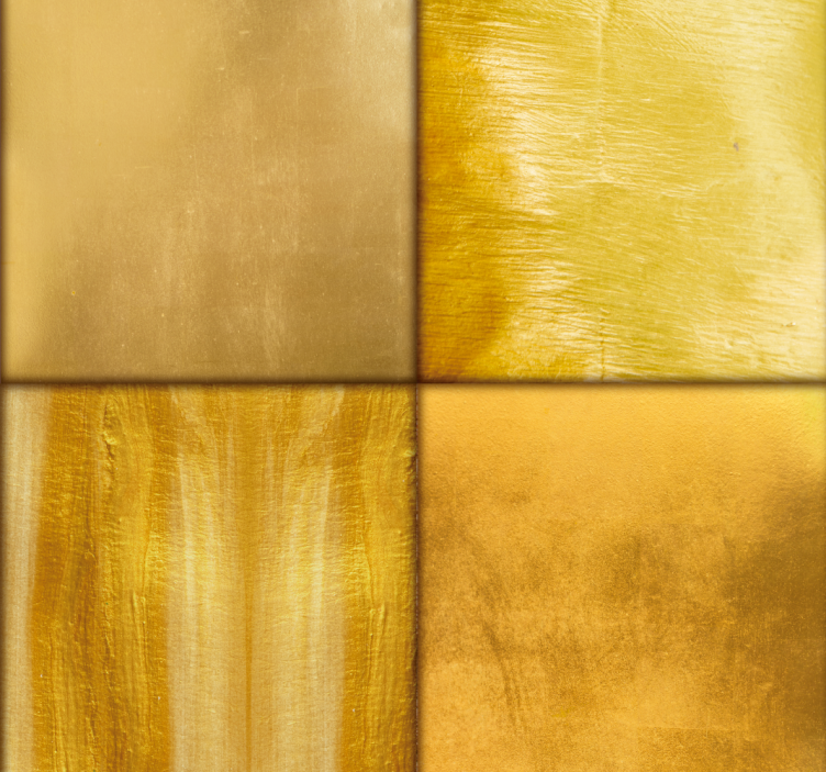 Golden Basilisk Textured Wallpaper - TenStickers