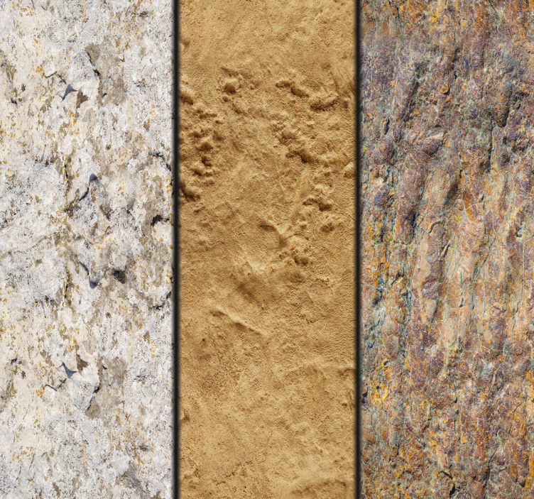 Stone Cave Modern Wallpaper - TenStickers