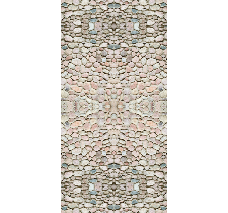 Organic elegance texture pattern wallpaper - TenStickers