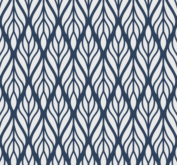 glamour grey blue ornament Abstract Wallpaper - TenStickers