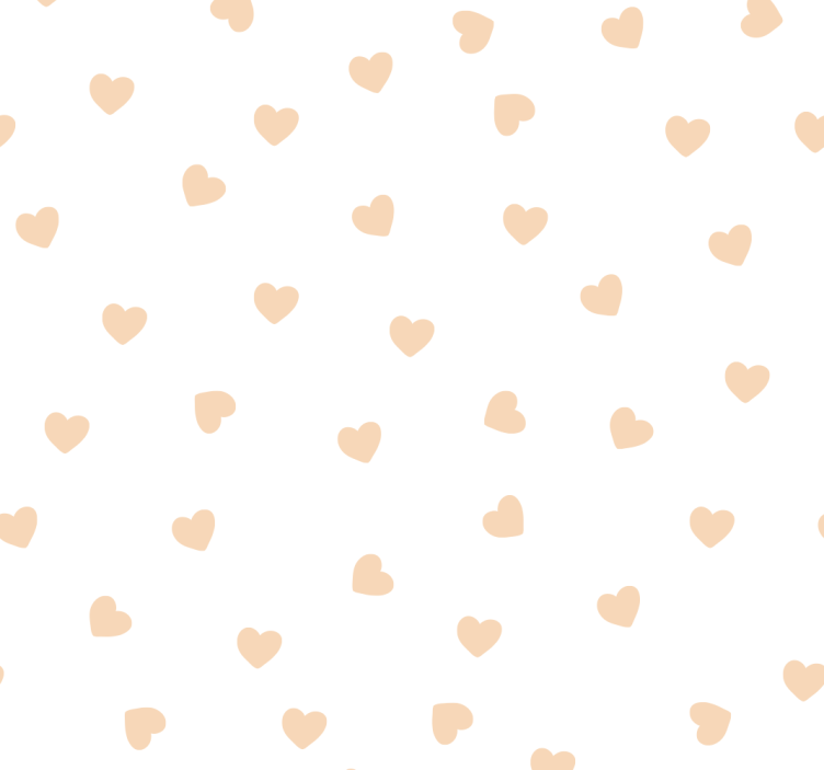 Tiny hearts modern wallpaper - TenStickers