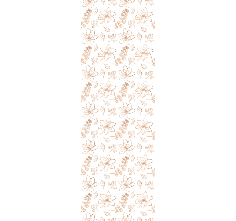 Floral Accent flower wallpaper - TenStickers