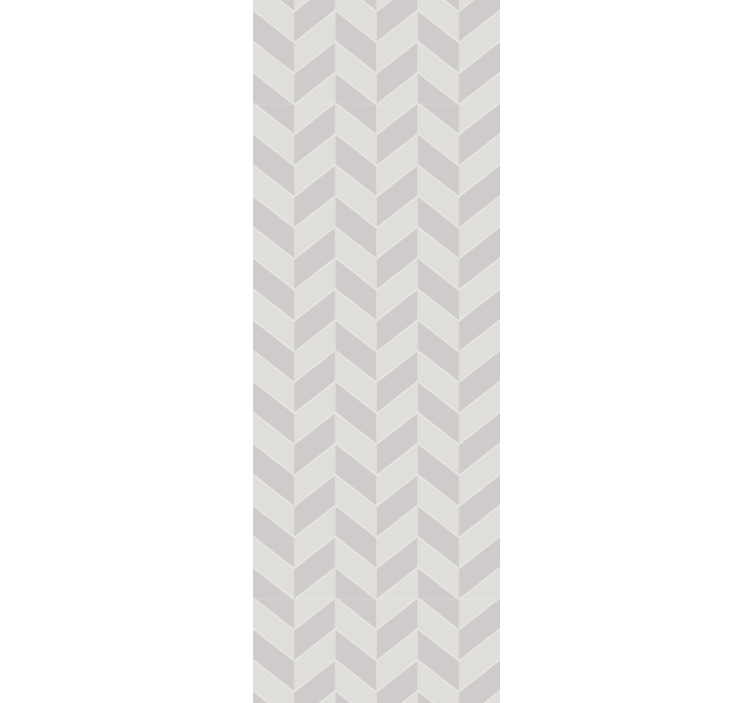 Chevron Elegance geometric wallpaper - TenStickers